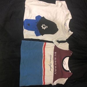 Infant Burberry shirts